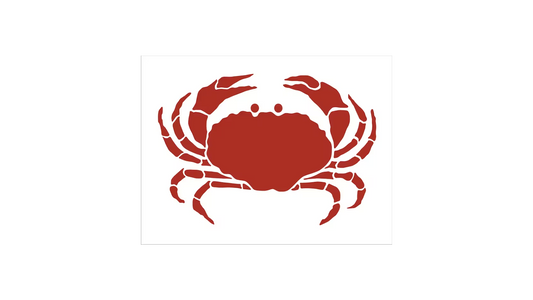 Maine Crab Stencil