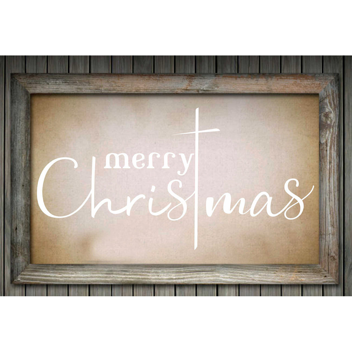 merry Christmas Stencil - Create Christmas Signs - Create Christmas Window Art - Superior Stencils