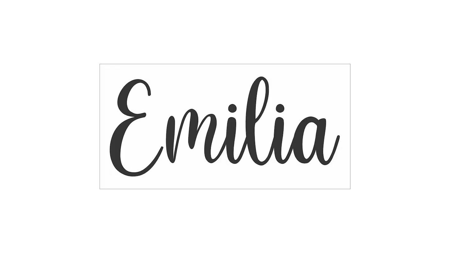 Custom Name Stencil - Name Stencil -