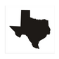 Texas Silhouette Stencil