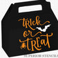 Trick or Treat Halloween Stencil - Create Halloween Bags - Halloween Decor
