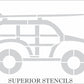 Woody Car Stencil - Beach Stencils - Tshirt Stencils - Fabric Stencils