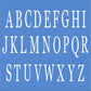 Alphabet Stencil - Design GA029 Upper Case Ltrs. - Superior Stencils
