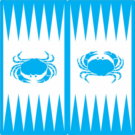 Custom Backgammon Board Stencil - Superior Stencils