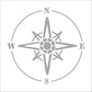 Compass Stencil - 03 - Superior Stencils