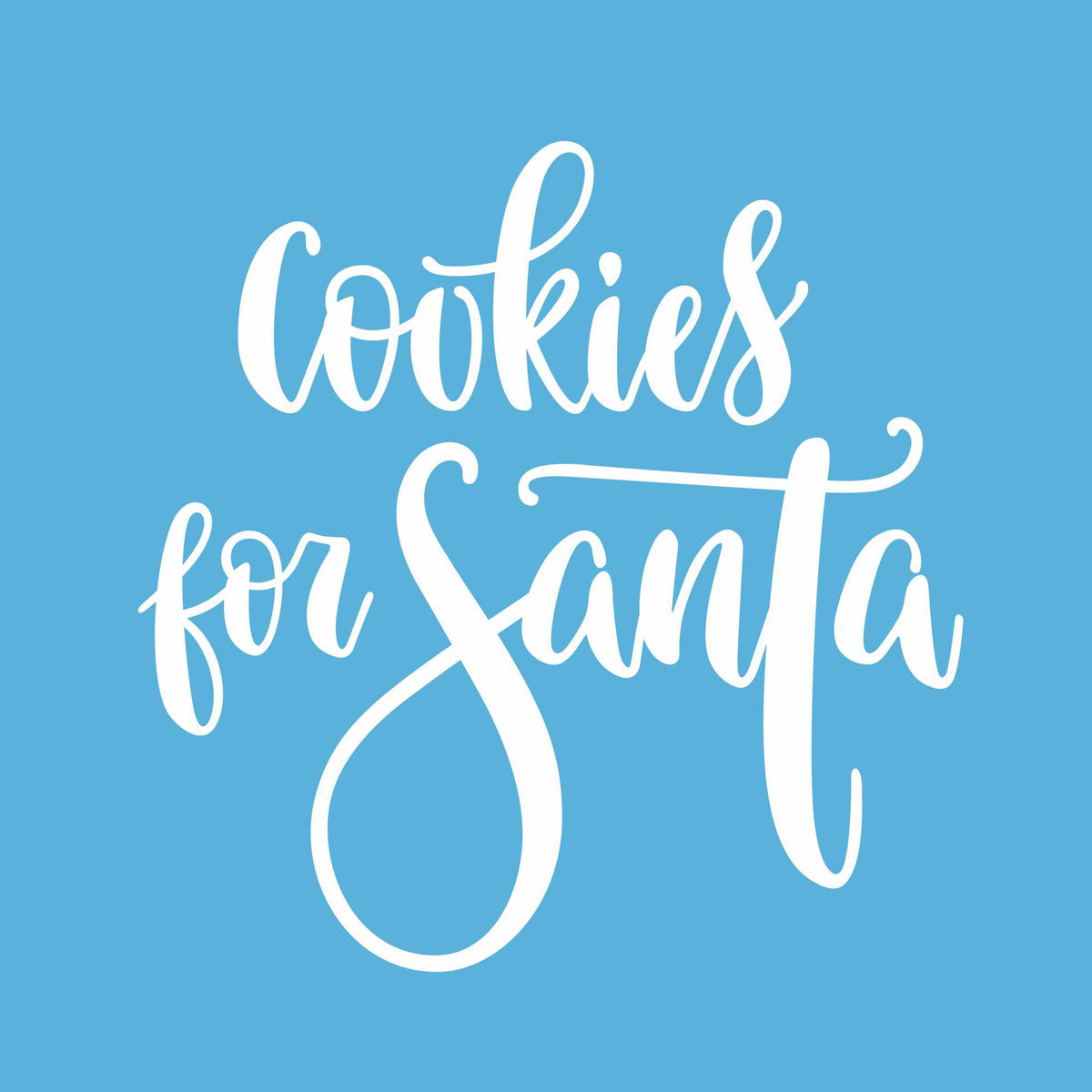 Cookies for Santa Stencil - Superior Stencils