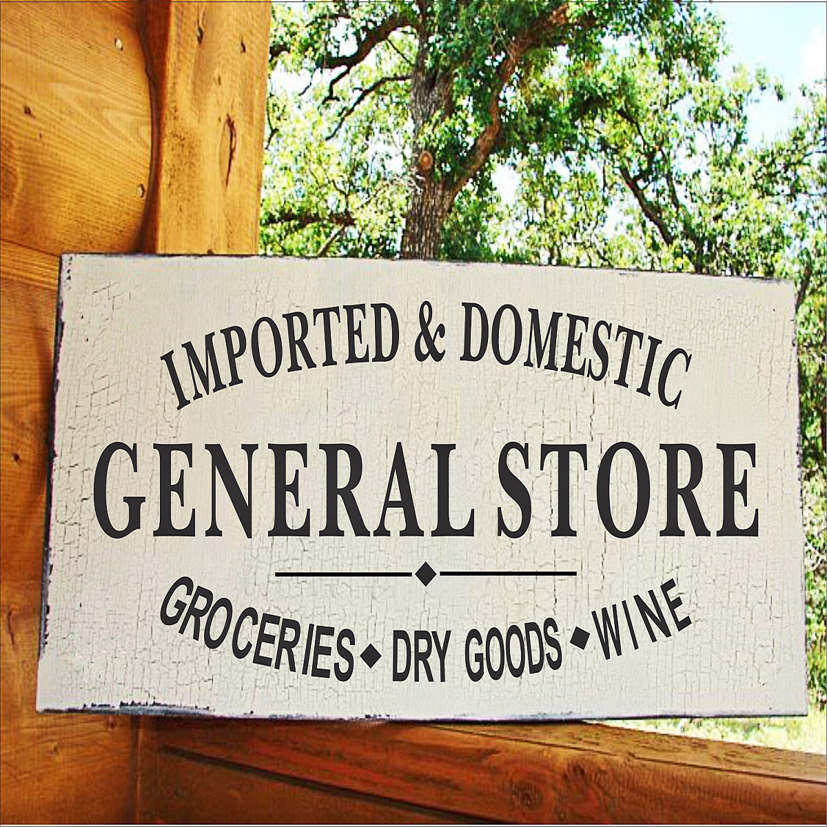 General Store Stencil - Superior Stencils