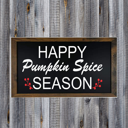 Happy Pumpkin Spice Season Stencil - Superior Stencils