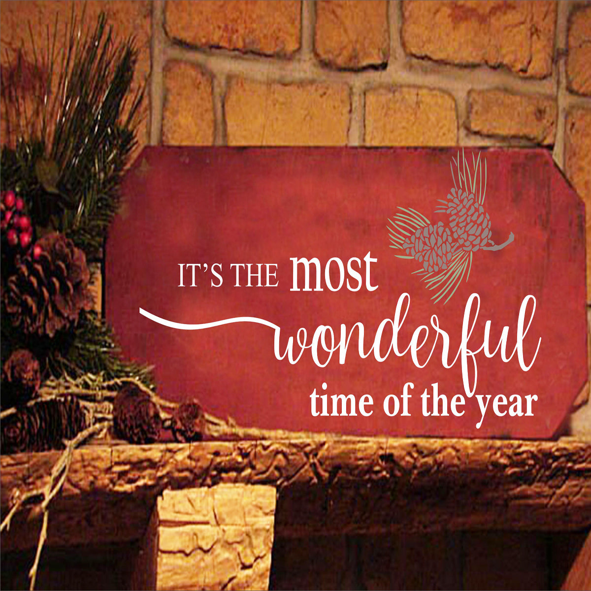 It's the most wonderful time of the year Stencil - Superior Stencils