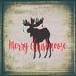 Merry Christmoose Christmas Stencil - Superior Stencils