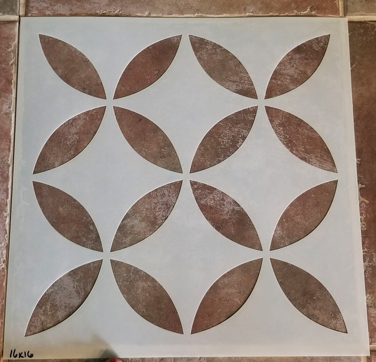 Mod Circle Tile Stencil - Superior Stencils
