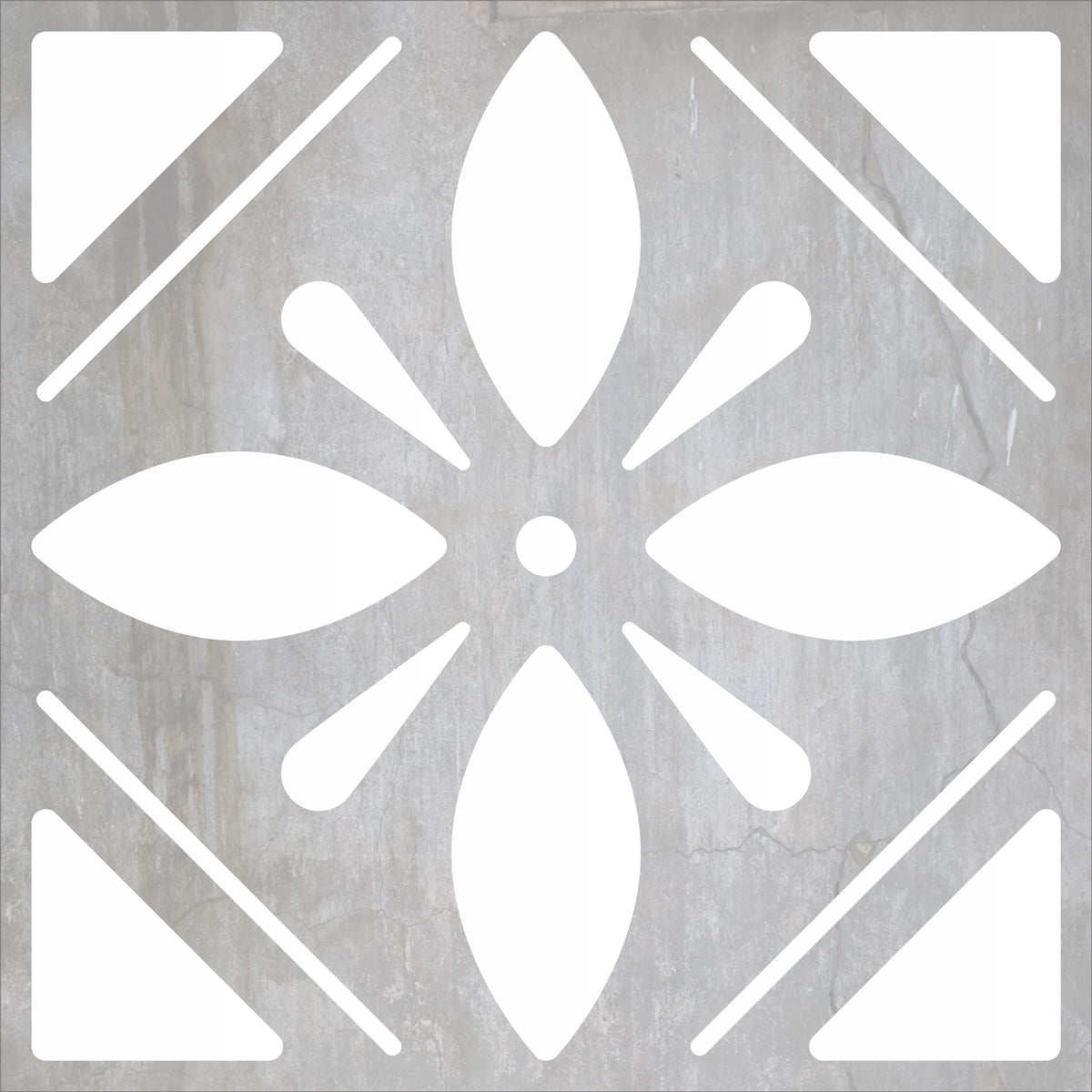 My Flower Garden Tile Stencil - Superior Stencils