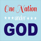 One Nation Under GOD Stencil - 7 Sizes Available - Superior Stencils