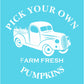Farm Fresh PUMPKINS Stencil - Superior Stencils