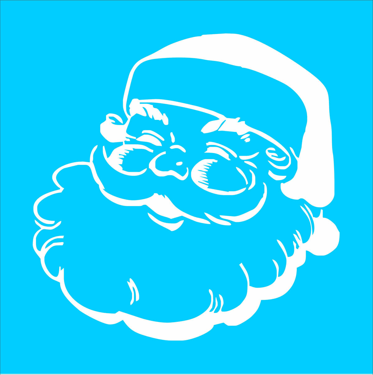 Santa Stencil - Vintage Santa Stencil Design - Superior Stencils