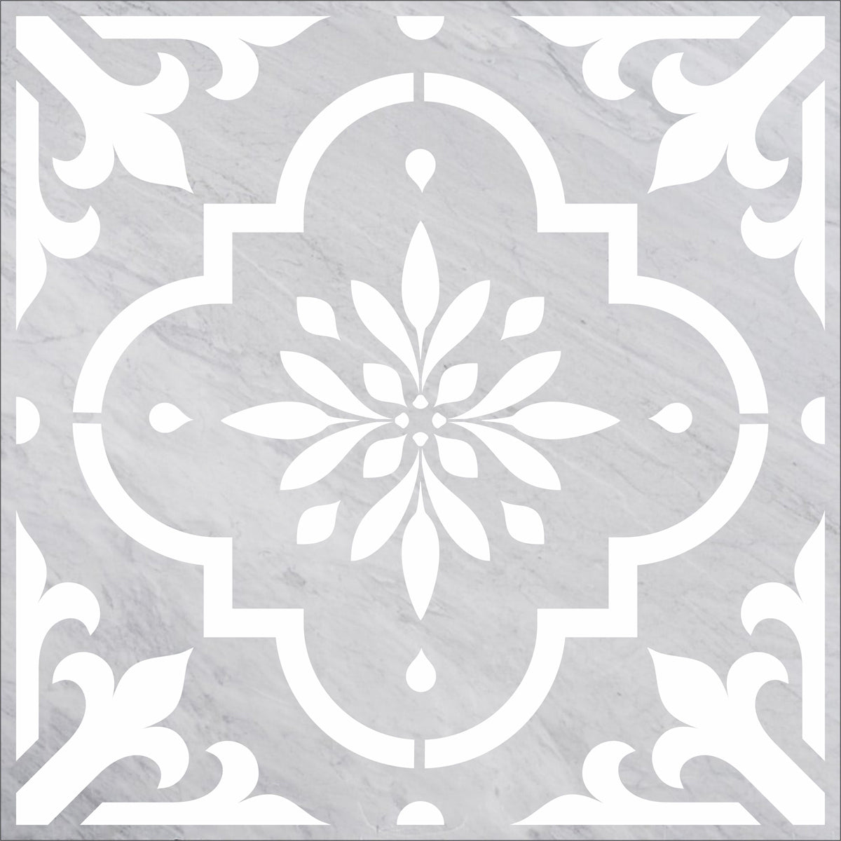 VICTORIA Tile Stencil - Superior Stencils