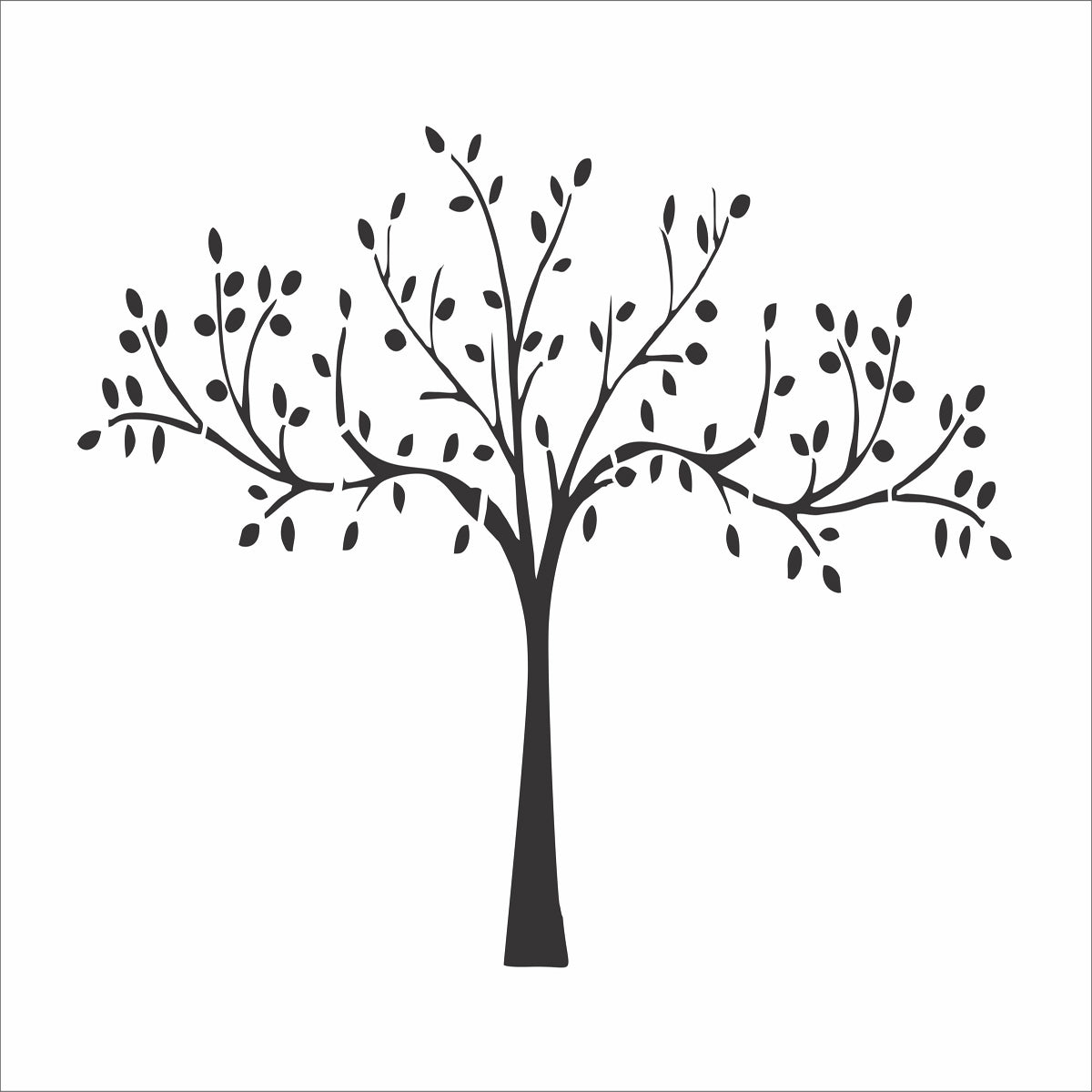 Tree Stencil 01 - Superior Stencils