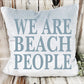 We are BEACH People Stencil - Superior Stencils