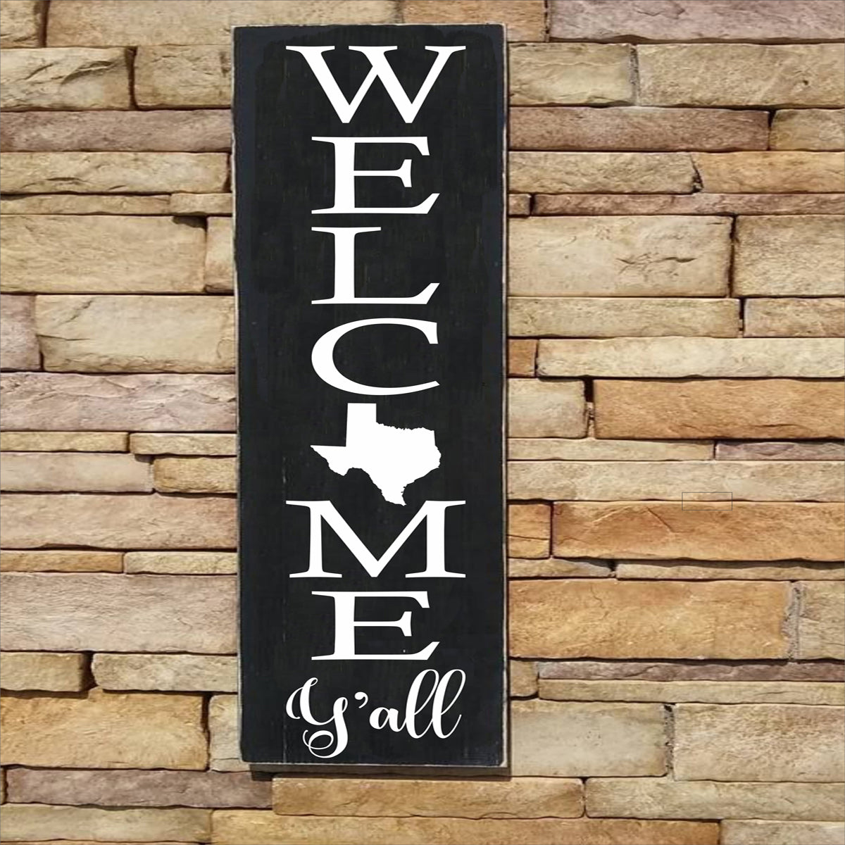 Custom WELCOME Y'all Stencil - Superior Stencils