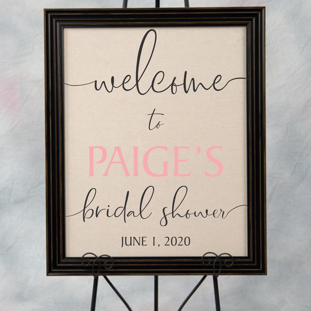 Custom Bridal Shower Stencil - Superior Stencils