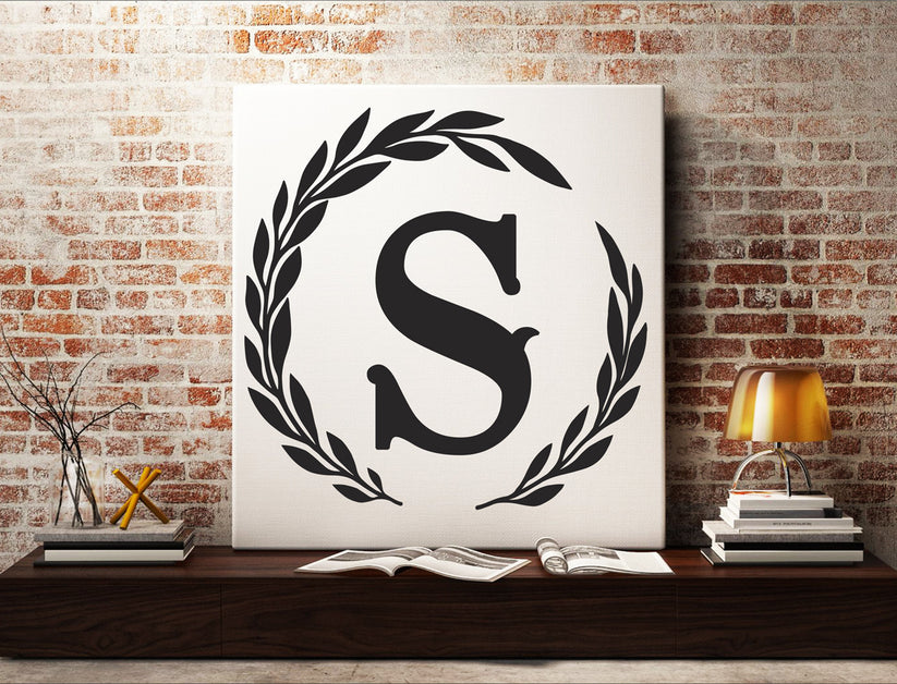 Custom Monogram Stencil - Gorgeous Design - Create a custom sign with