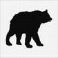 Bear Stencil - Superior Stencils
