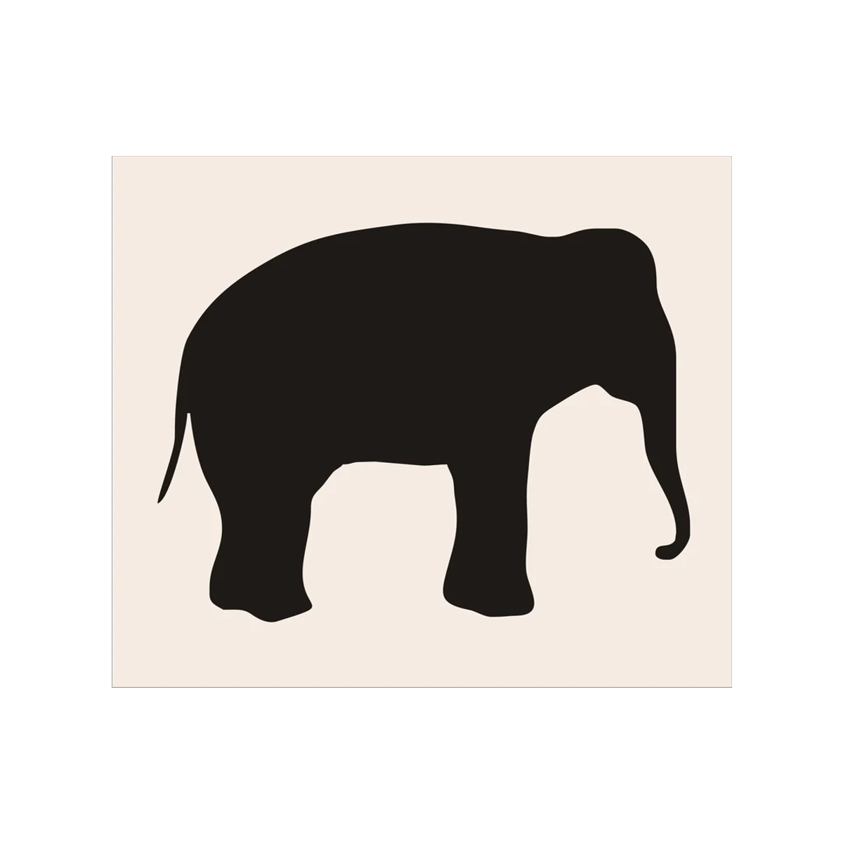 Elephant Stencil 01 - Superior Stencils