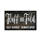 Fluff and Fold Laundry Stencil - Superior Stencils