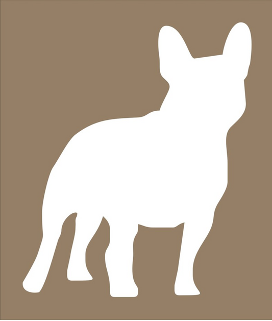 French Bulldog Stencil - Superior Stencils