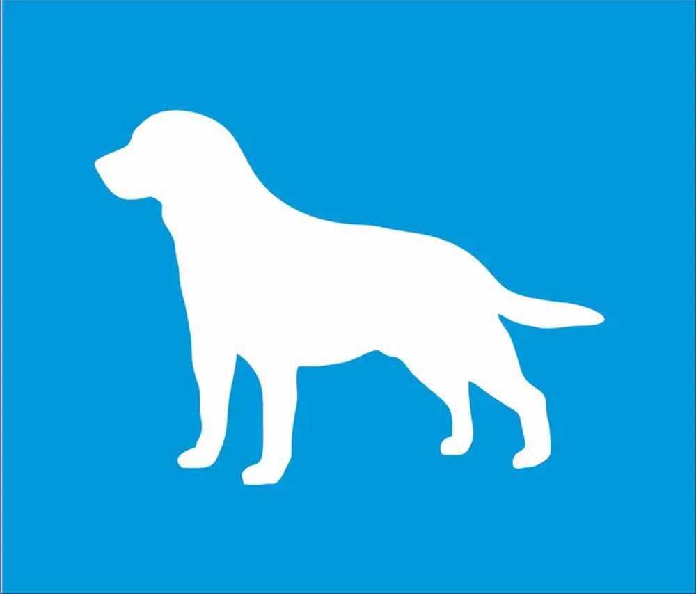 Labrador Dog Stencil - Superior Stencils