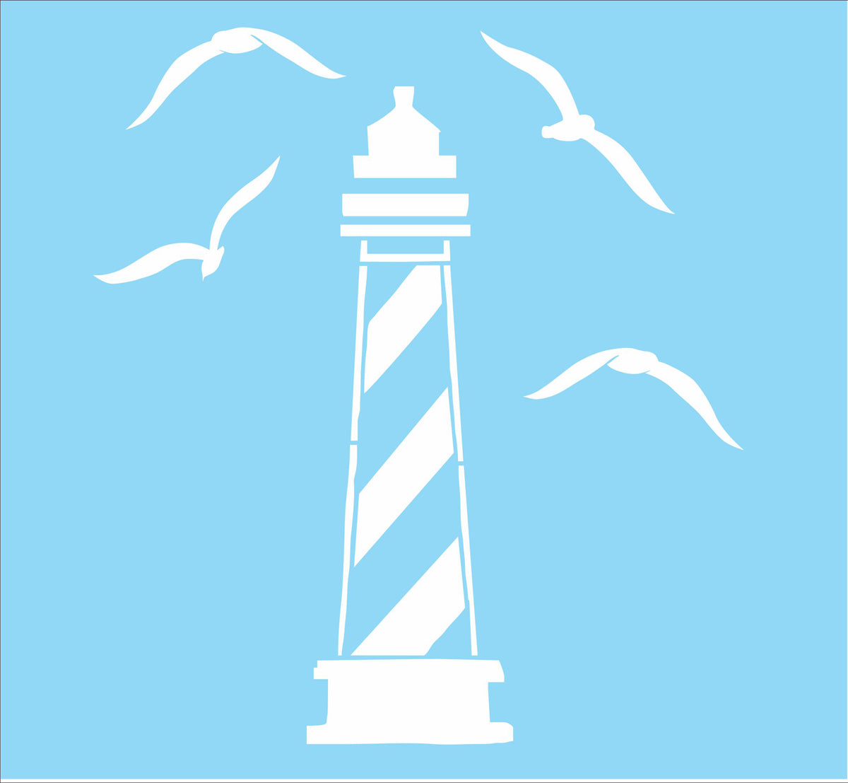 Lighthouse Stencil 02 - Paint Lake Signs | Superior Stencils lighthouse-stencil-02-paint-lake-signs-superior-stencils