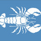 Lobster Stencil - Superior Stencils
