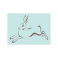 Rabbit Running Stencil - Superior Stencils