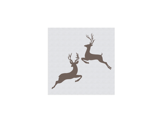 Christmas Reindeer Stencil - Superior Stencils