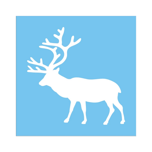 Reindeer Buck Stencil - Superior Stencils