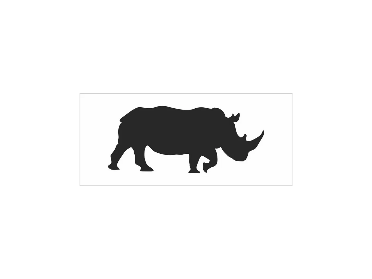 Rhino Stencil - Superior Stencils