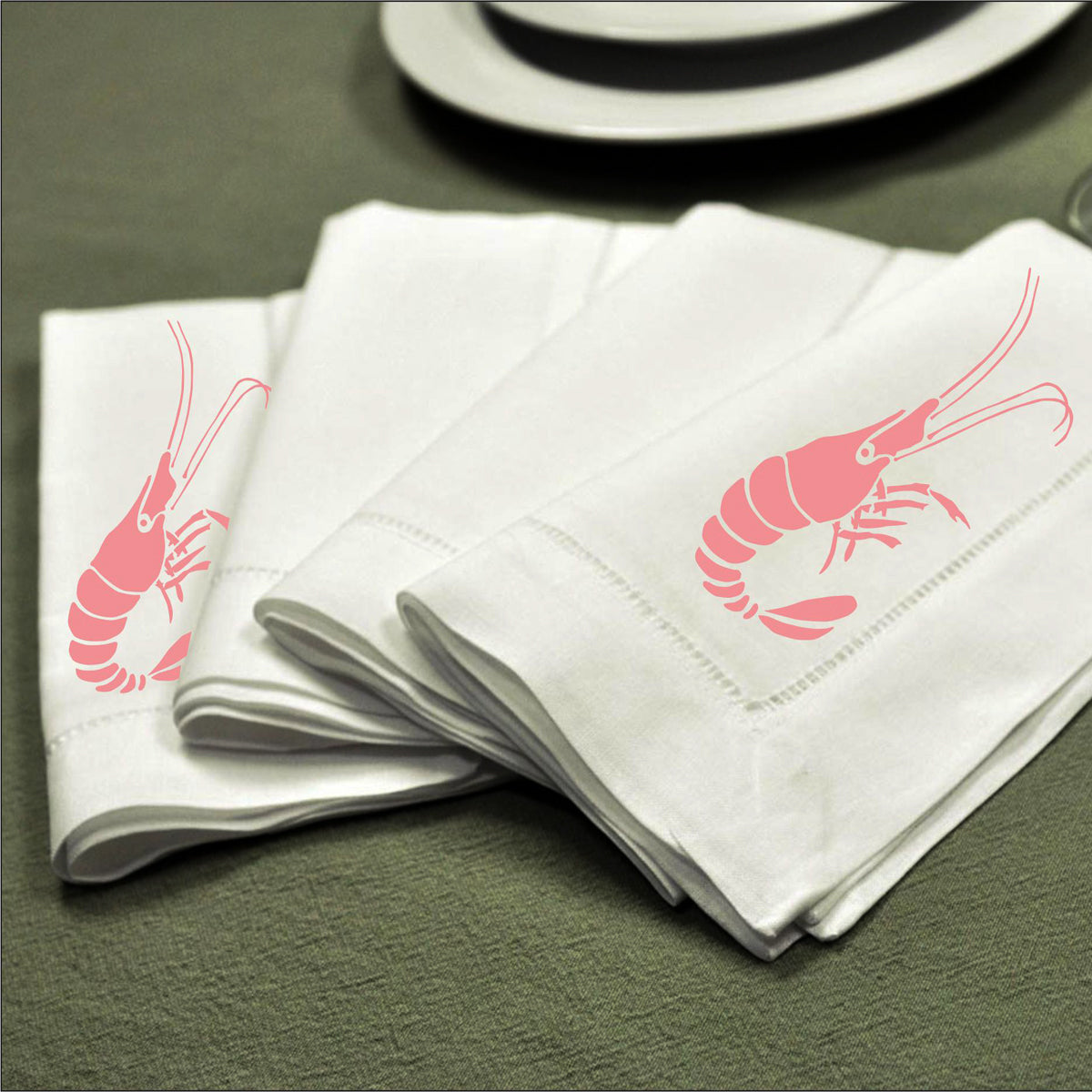 Shrimp Stencil - Superior Stencils