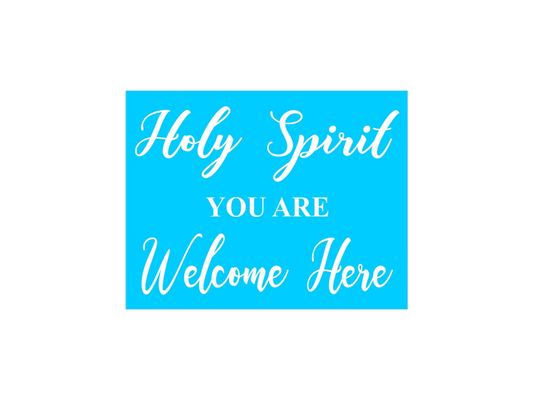 Holy Spirit Stencil - Superior Stencils